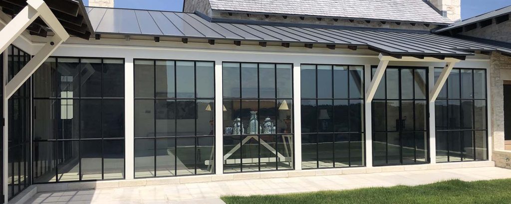 custom steel windows in Devonshire